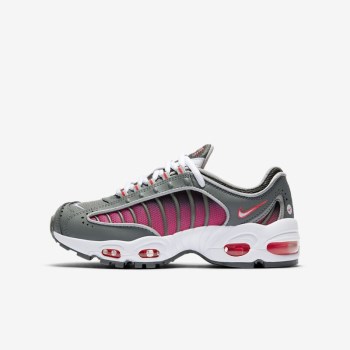 Nike Air Max Tailwind IV - Nagyobb Gyerek Utcai Cipő - Szürke/Piros/Fekete/Fehér